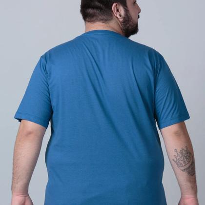 Imagem de Camiseta Algodão Plus Size Tamanho Grande G1 G2 G3 G4 G5