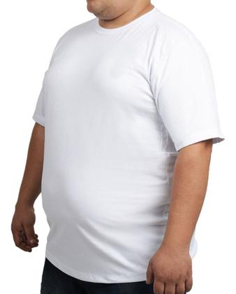 Imagem de Camiseta Algodão Plus Size Tamanho Grande G1 G2 G3 G4 G5