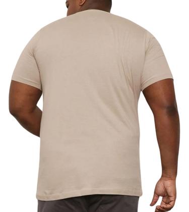 Imagem de Camiseta Algodão Plus Size Tamanho Grande G1 G2 G3 G4 G5