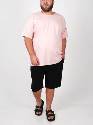 Imagem de Camiseta Algodão Plus Size Tamanho Grande G1 G2 G3 G4 G5