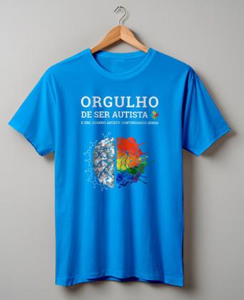 Imagem de Camiseta Autismo Tea Artesanais - Algodão