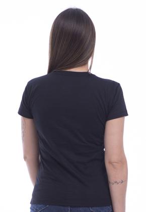 Imagem de Camiseta Baby Look Feminina 100% Algodão Macia e Lisa Tech 001
