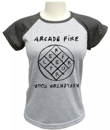 Imagem de Camiseta Babylook Arcade Fire Feminina