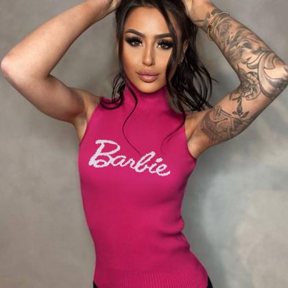 Imagem de Camiseta Barbie T-shirt Rosa Moda Tendencia Gola Premium Top Verão Leve Oferta Estilosa Trend Tiktok