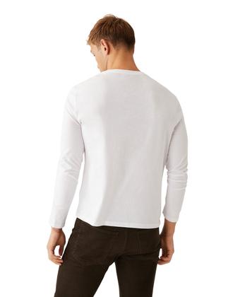 Imagem de Camiseta Básica Masculina Manga Longa T-Shirt Estilo Fitness