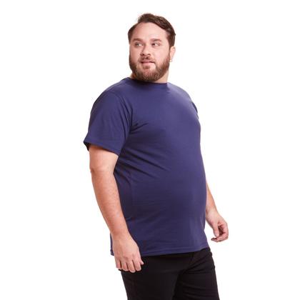 Imagem de camiseta Básica Masculina Plus Size Algodão