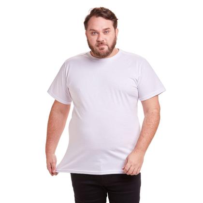 Imagem de camiseta Básica Masculina Plus Size Algodão