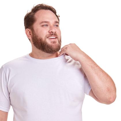 Imagem de camiseta Básica Masculina Plus Size Algodão