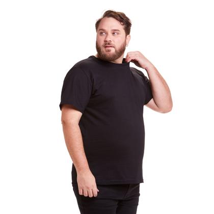 Imagem de camiseta Básica Masculina Plus Size Algodão
