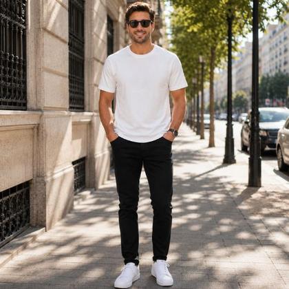 Imagem de Camiseta Básica Masculina Super Cotton Hering