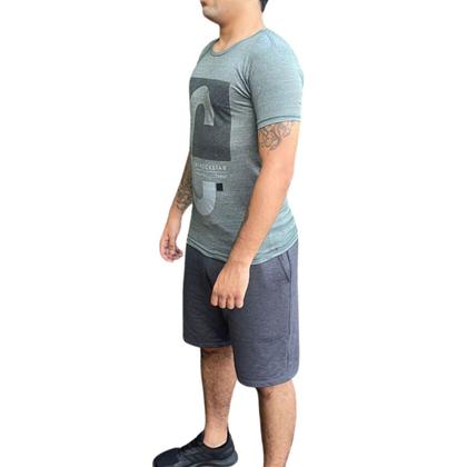 Imagem de Camiseta Básica Moderna Masculina C Cinza