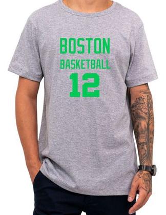 Imagem de Camiseta Basquete Boston Basketball Número 12 Esportiva