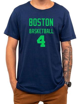 Imagem de Camiseta Basquete Boston Basketball Número 4 Esportiva