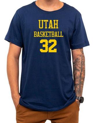 Imagem de Camiseta Basquete Utah Basketball Número 32 Esportiva