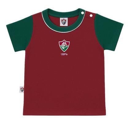 Imagem de Camiseta Bebê Fluminense Bicolor Oficial