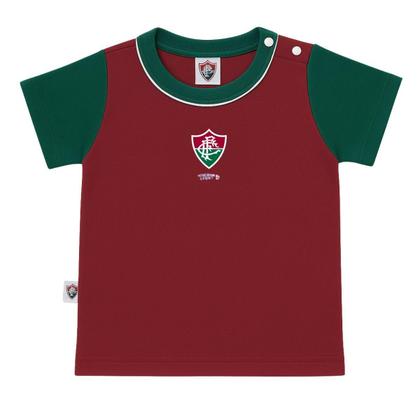 Imagem de Camiseta Bebê Fluminense Bicolor Oficial