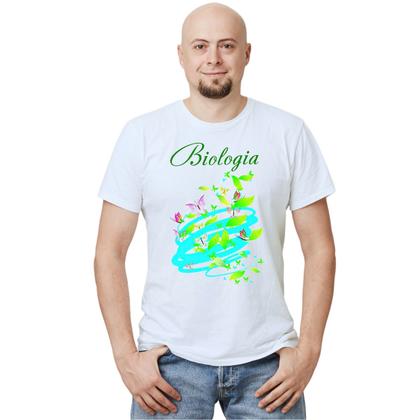 Imagem de Camiseta Biologia Camisa Personalizada Blusa Adulto Algodão com Poliéster