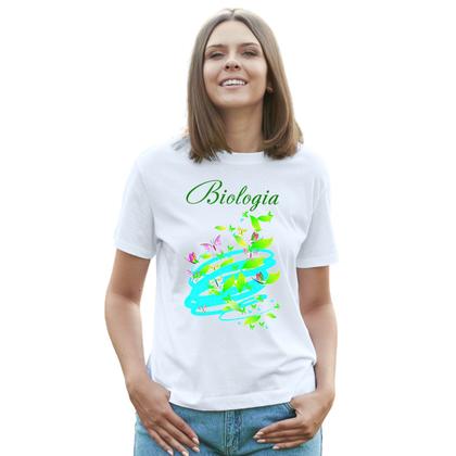 Imagem de Camiseta Biologia Camisa Personalizada Blusa Adulto Algodão com Poliéster