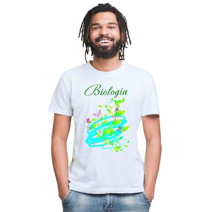 Imagem de Camiseta Biologia Camisa Personalizada Blusa Adulto Algodão com Poliéster