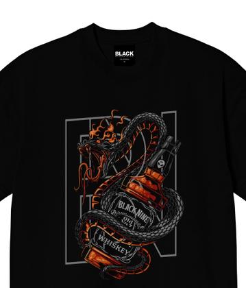 Imagem de Camiseta Black Nine Snake Whisky B90084