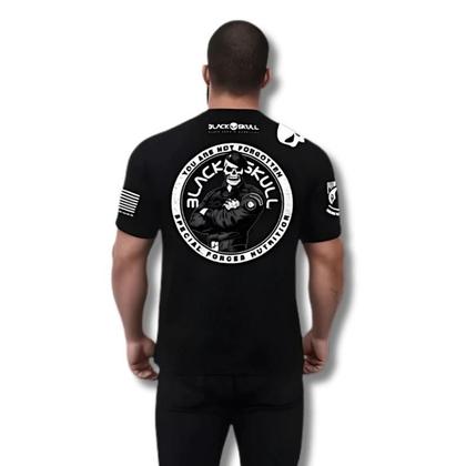 Imagem de Camiseta black skull dry fit soldado bope preta