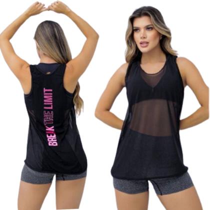 Camiseta Blusa Feminina Comprida De Academia Veste Leg - WM Imagem de Camiseta Blusa Feminina Comprida De Academia Veste Leg