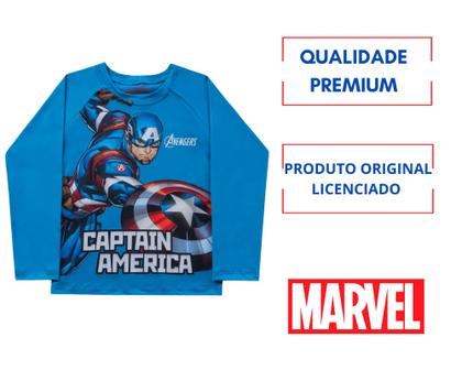 Imagem de Camiseta c/ proteção uv praia/piscina personagens-licenciado-infantil