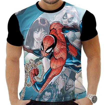 Imagem de Camiseta Camisa Personalizada Herois Homem Aranha 23_x000D_