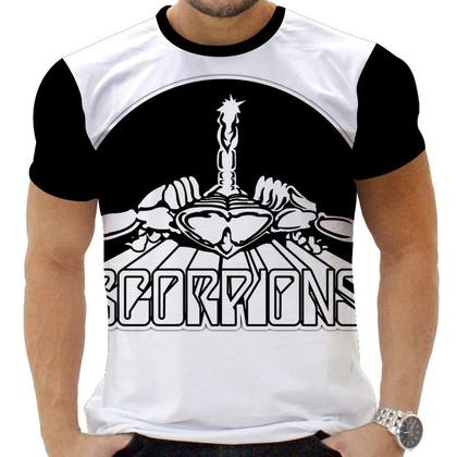 Imagem de Camiseta Camisa Personalizada Rock Metal Scorpion 7_x000D_