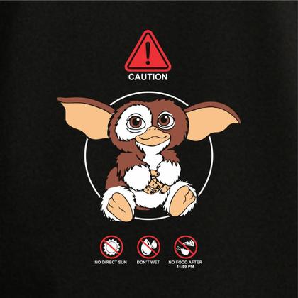 Imagem de Camiseta CAUTION GREMLINS Tradicional