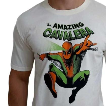 Imagem de Camiseta Cavalera com Prata