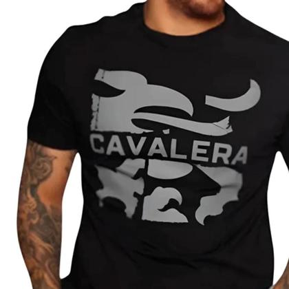 Imagem de Camiseta Cavalera com Prata