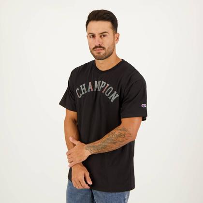 Imagem de Camiseta Champion Letters Preta