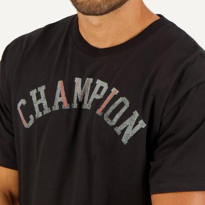Imagem de Camiseta Champion Letters Preta