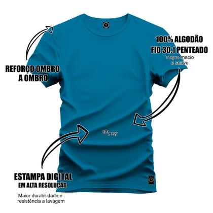 Imagem de Camiseta Confortável Estampada Nexstar 100% Algodão Animais Empilhados