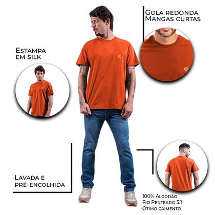 Imagem de Camiseta country T-shirt Masculina Lisa Classic TXC - Ref 36537