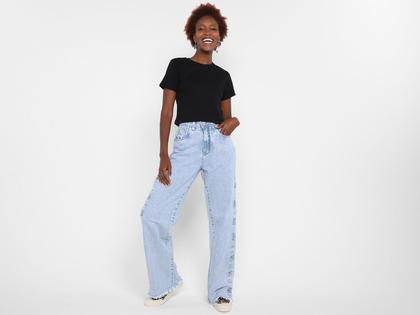 Imagem de Camiseta Cropped Vista Magalu Meia Malha Básica