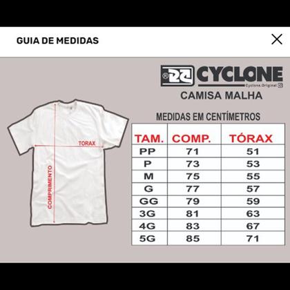 Imagem de Camiseta Cyclone Preta Original 010234700