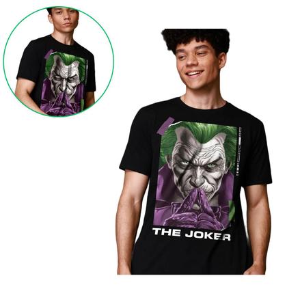 Imagem de Camiseta dc coringa pensativo preto gg