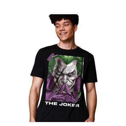 Imagem de Camiseta dc coringa pensativo preto gg