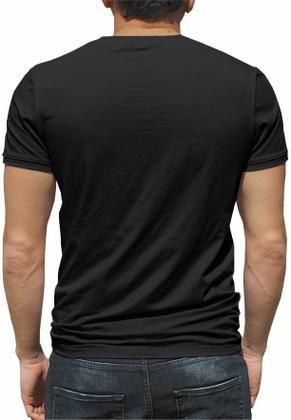 Imagem de Camiseta de caveira rock moto Masculina adulto Roupas cinza