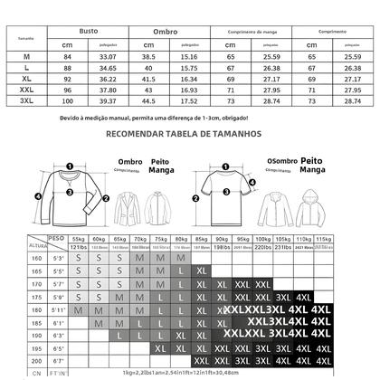 Imagem de Camiseta de Compressão Masculina de Manga Longa - Secagem Rápida para Corrida, Fitness e Musculação