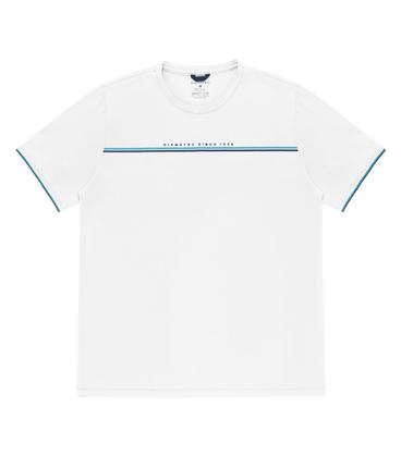 Imagem de Camiseta De Cotton Leve Masculina Diametro Branco