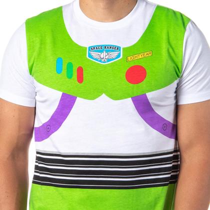 Imagem de Camiseta de fantasia para adultos Toy Story Buzz Lightyear Astronaut