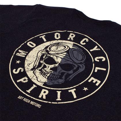Imagem de Camiseta de Moto Caveira Spirit Preta