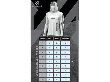 Imagem de Camiseta de Pesca Mar Negro X Protection 360 Sublimada By Eduardo Monteiro - Cichla Temensis