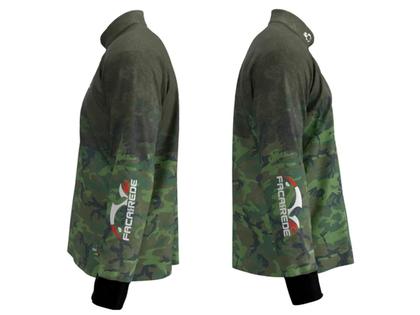 Imagem de Camiseta de Pesca Proteção Solar Faca na Rede Combat S Tamanho Especial- Camuflado 2023