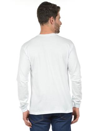 Imagem de Camiseta Decote V Manga Longa Fenomenal