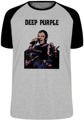 Imagem de Camiseta Deep Purple  Blusa Plus Size extra grande adulto ou infantil