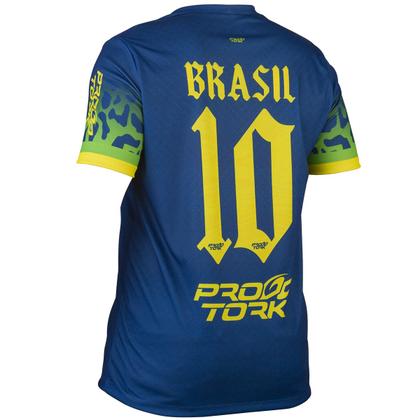 Imagem de Camiseta do Brasil  2022 Feminino Baby Look Adulto Pro Tork